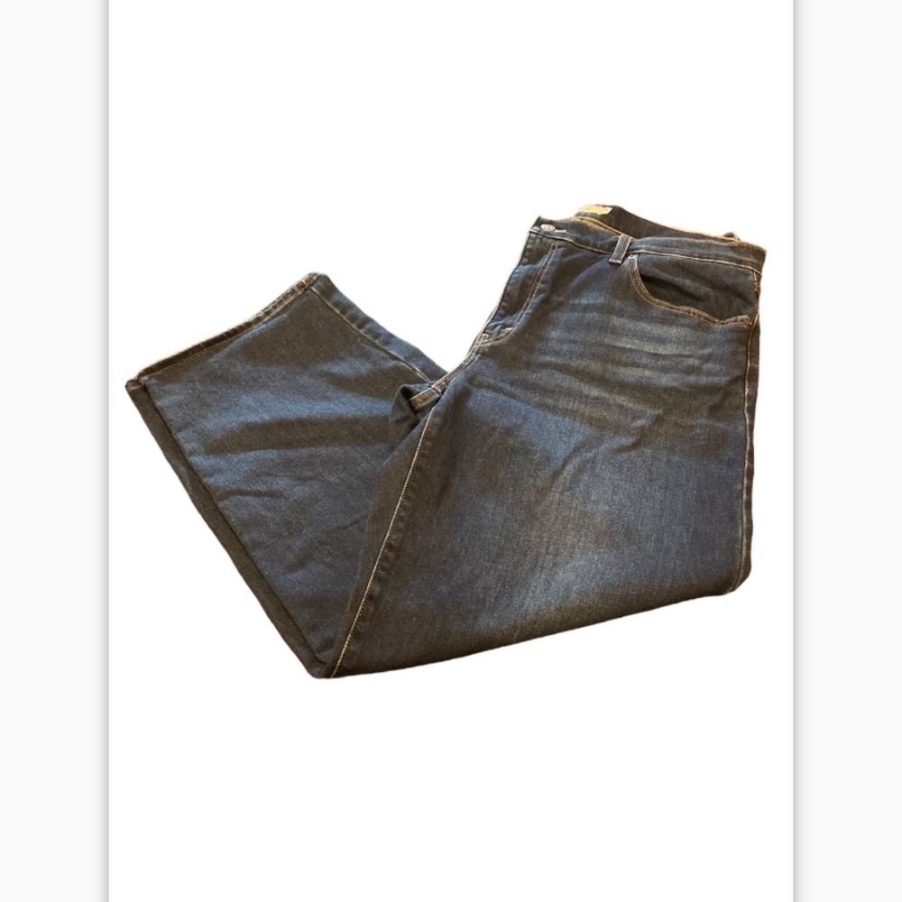 Levi Size 34 Baggy Dad Jeans in dark Wash